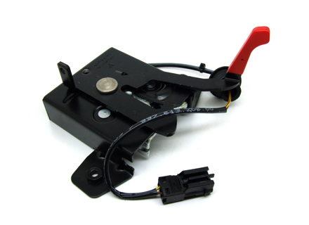 Befestigung des vorderen Motorhaubenschlosses am Karosserieblech (unterer Teil). Porsche 987 Boxster / 987C Cayman / 997 - 99751105300, 99751105301